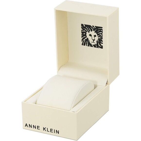 ✨ Anne Klein Bracelet Watch Women Silver Date Function Jewelry-Clasp Watch - Picture 4 of 6